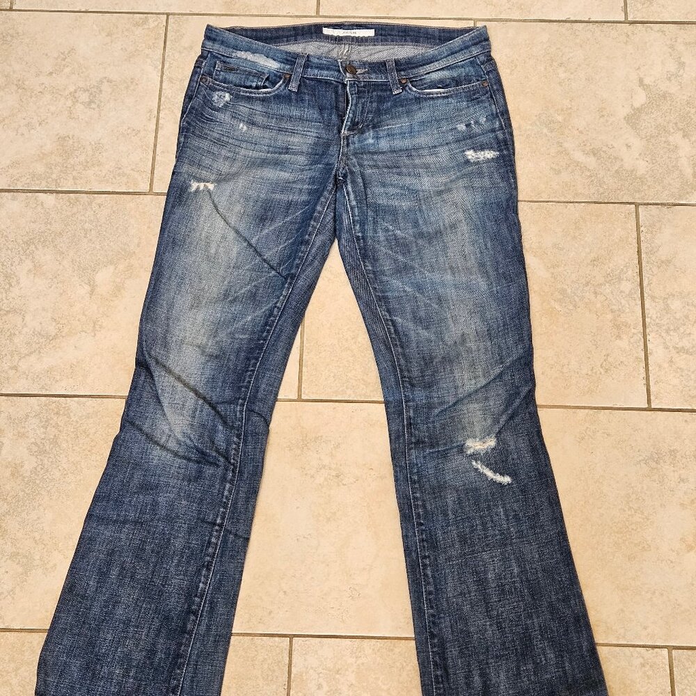 Joe's Jeans Women's Distressed Socialite, Low Rise Jeans, 28x33